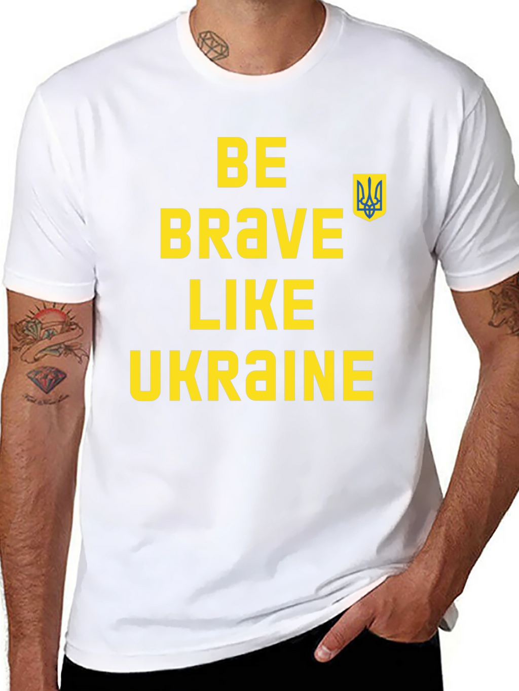 Be Brave Like Ukraine T-Shirt