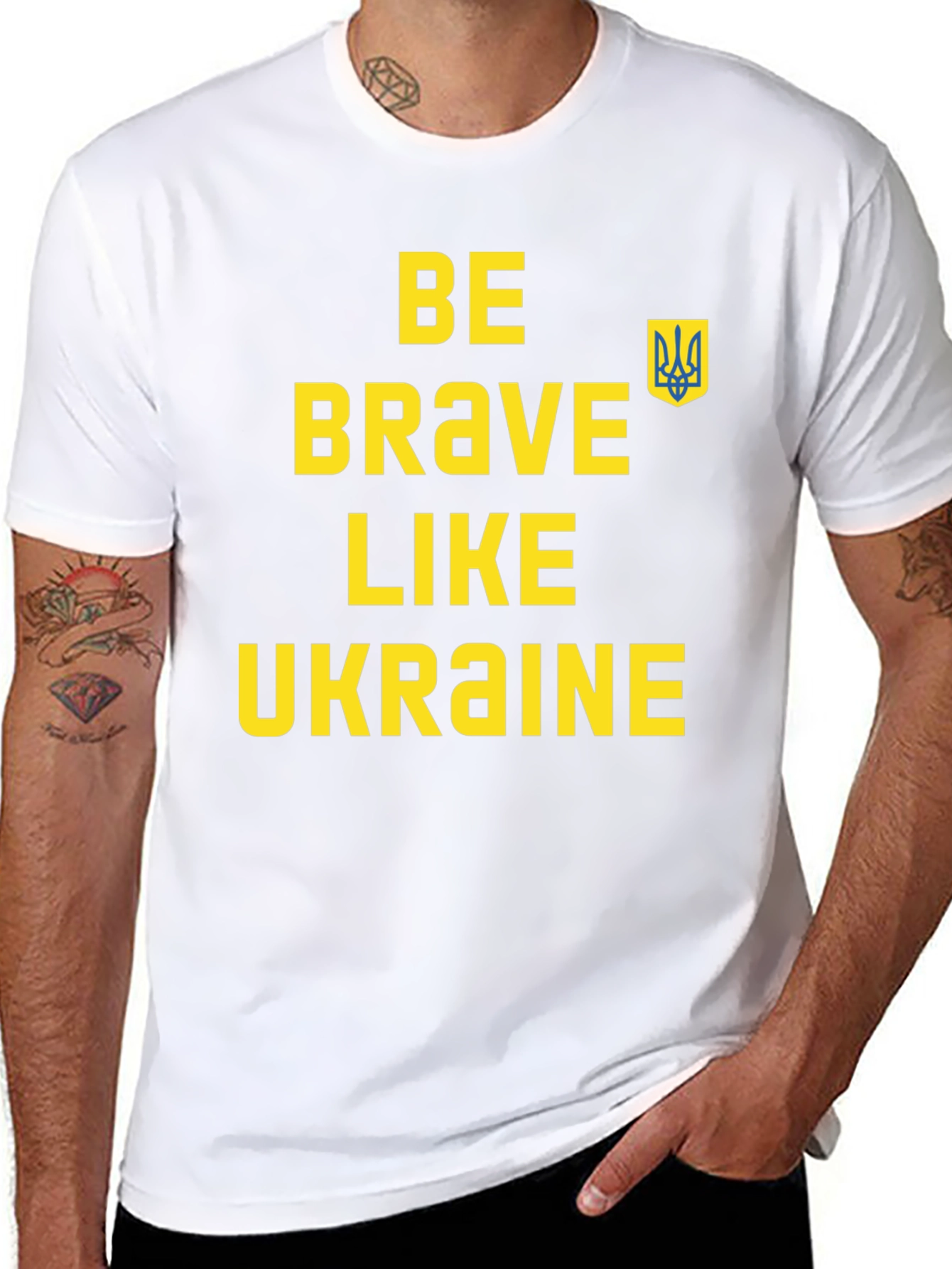 Be Brave Like Ukraine T-Shirt