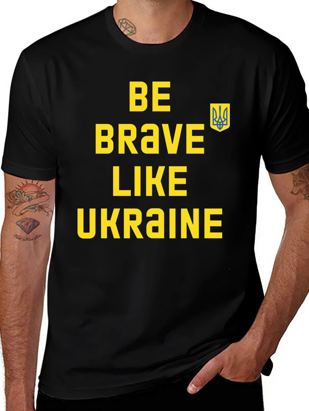 Be Brave Like Ukraine T-Shirt