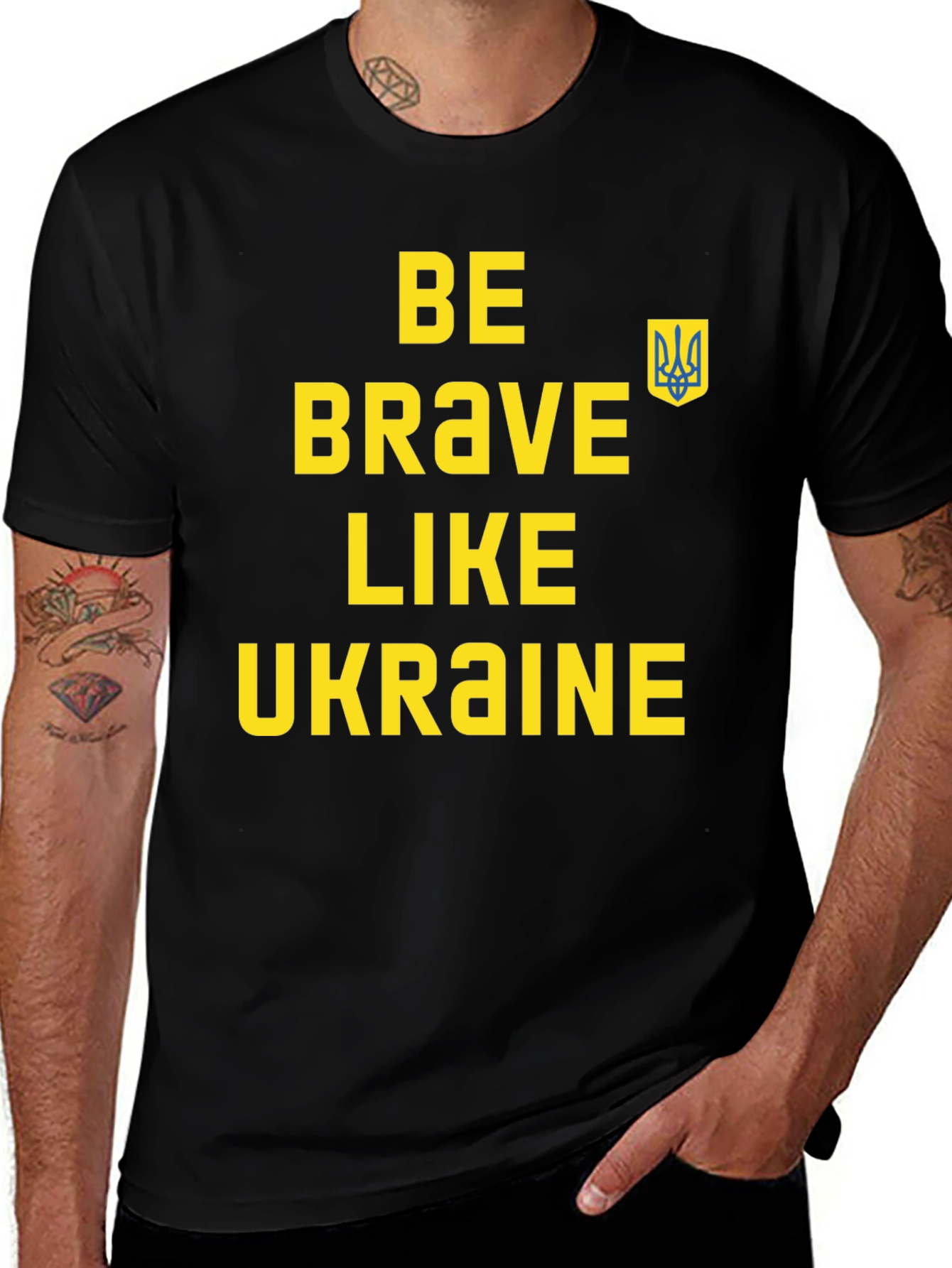 Be Brave Like Ukraine T-Shirt
