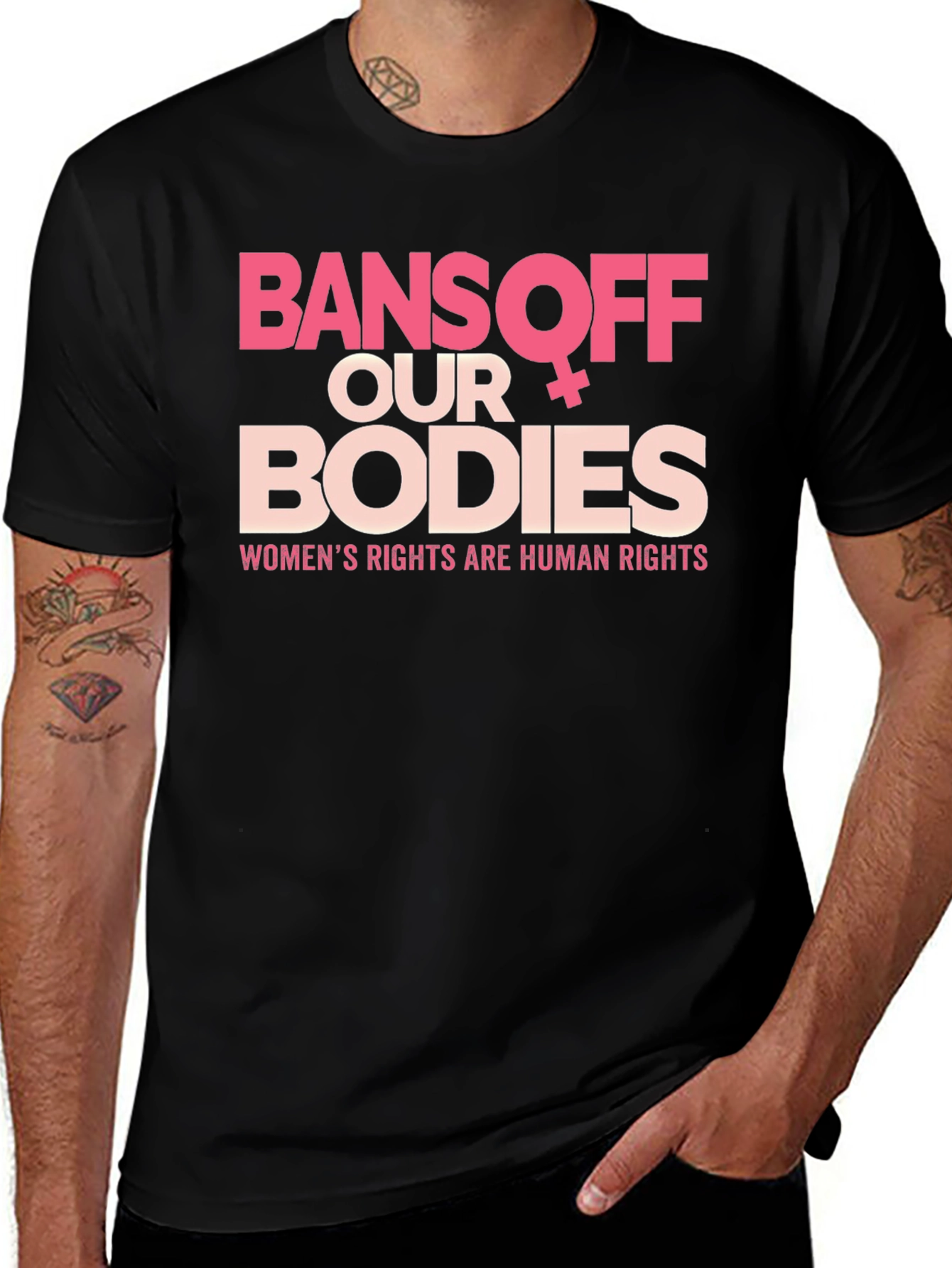 Bans Off Our Bodies Tee - Womens Rights Shirt