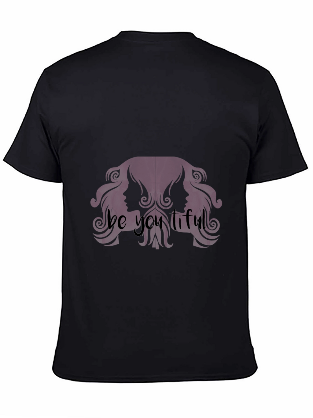 Be You tiful Black Tee