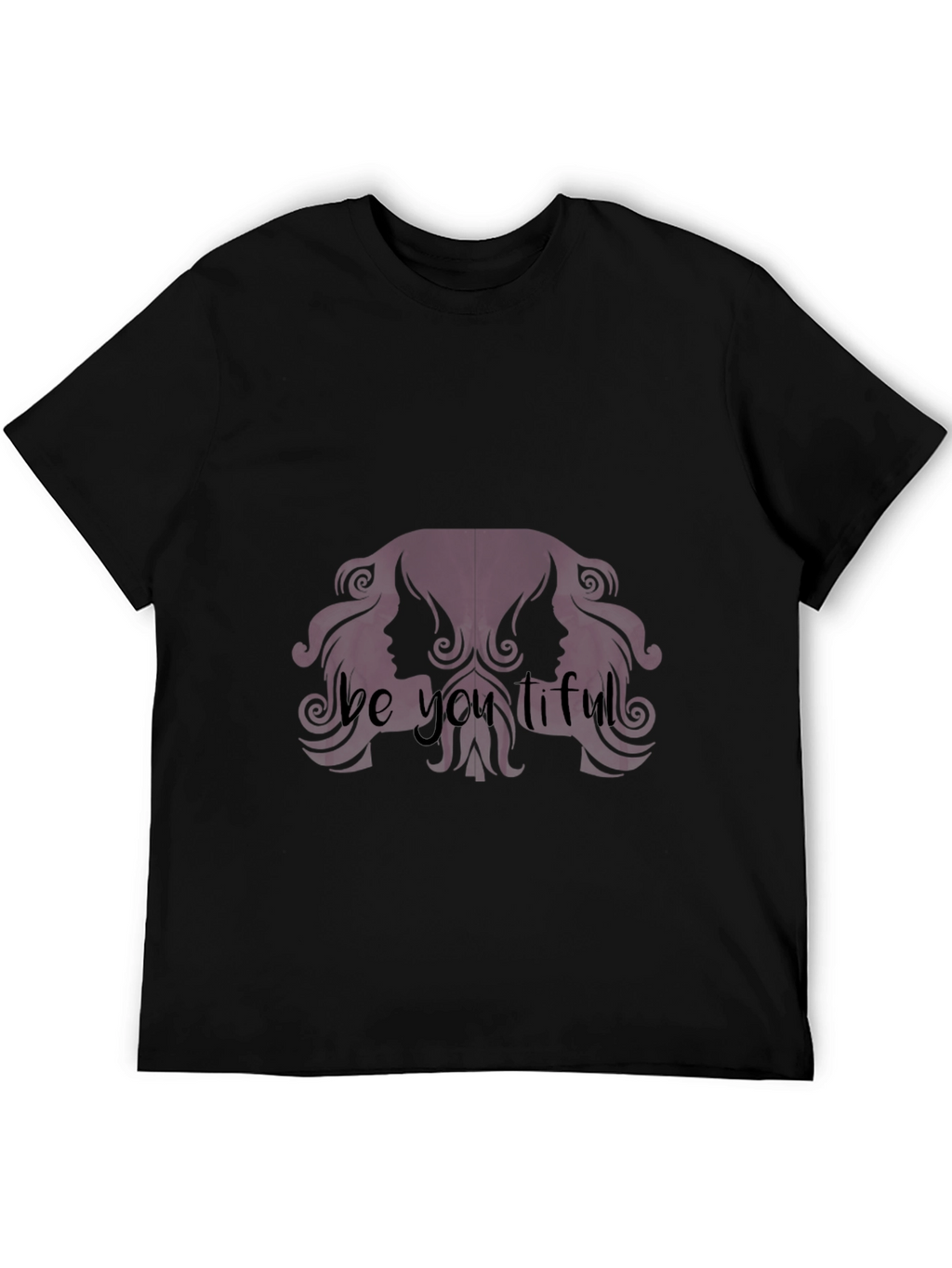 Be You tiful Black Tee