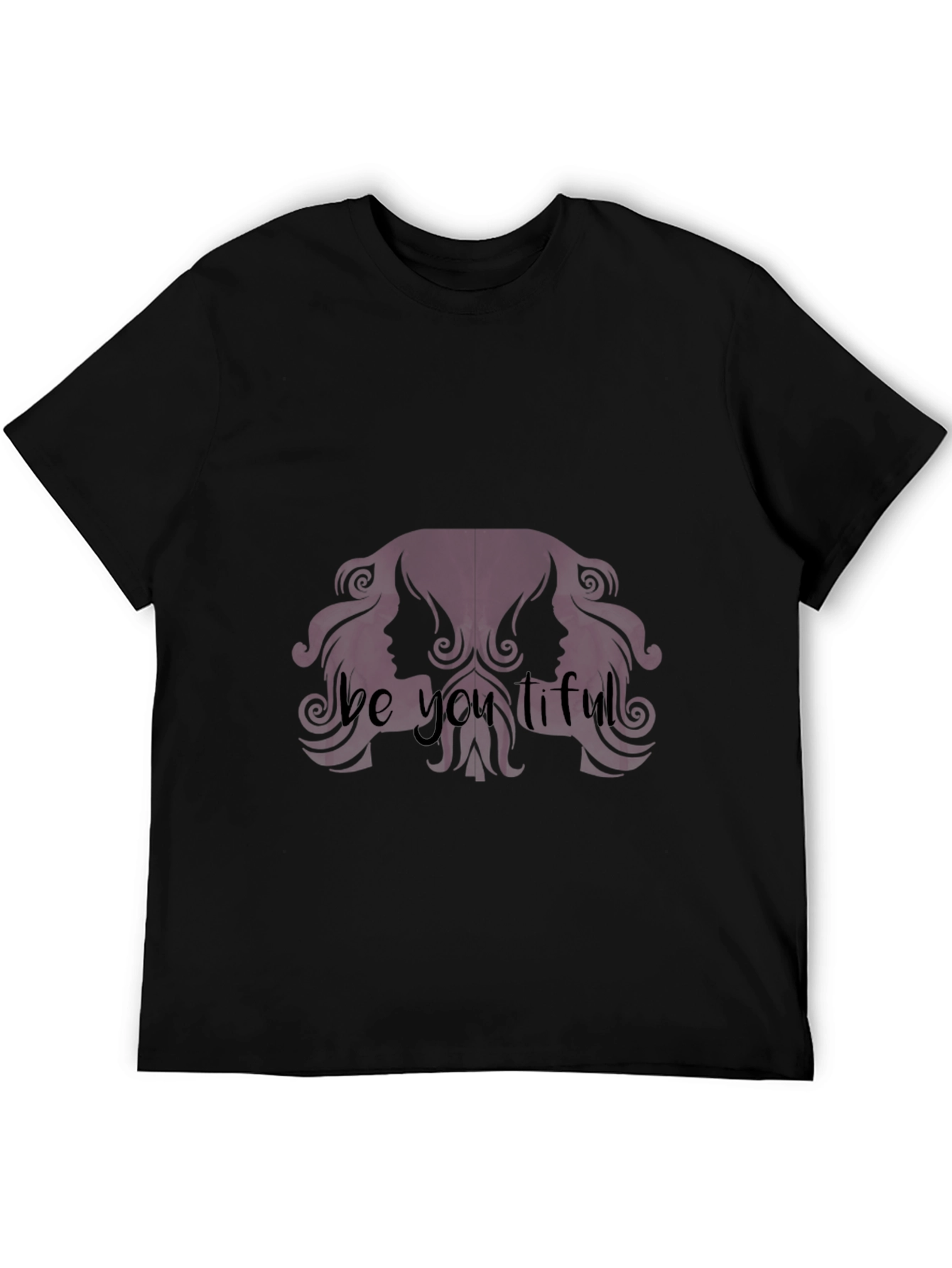 Be You tiful Black Tee