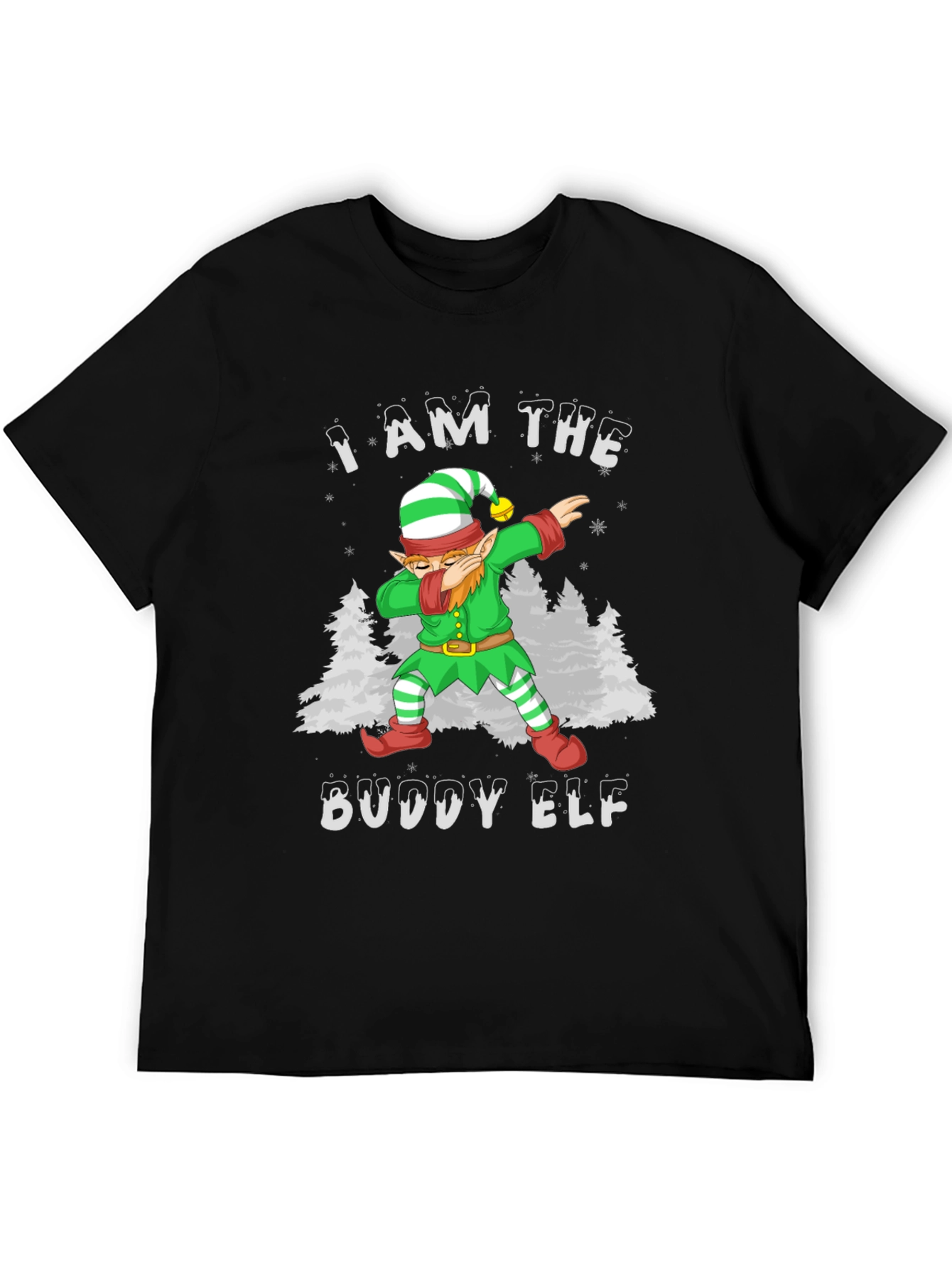 Buddy Elf Dabbing Christmas T-Shirt