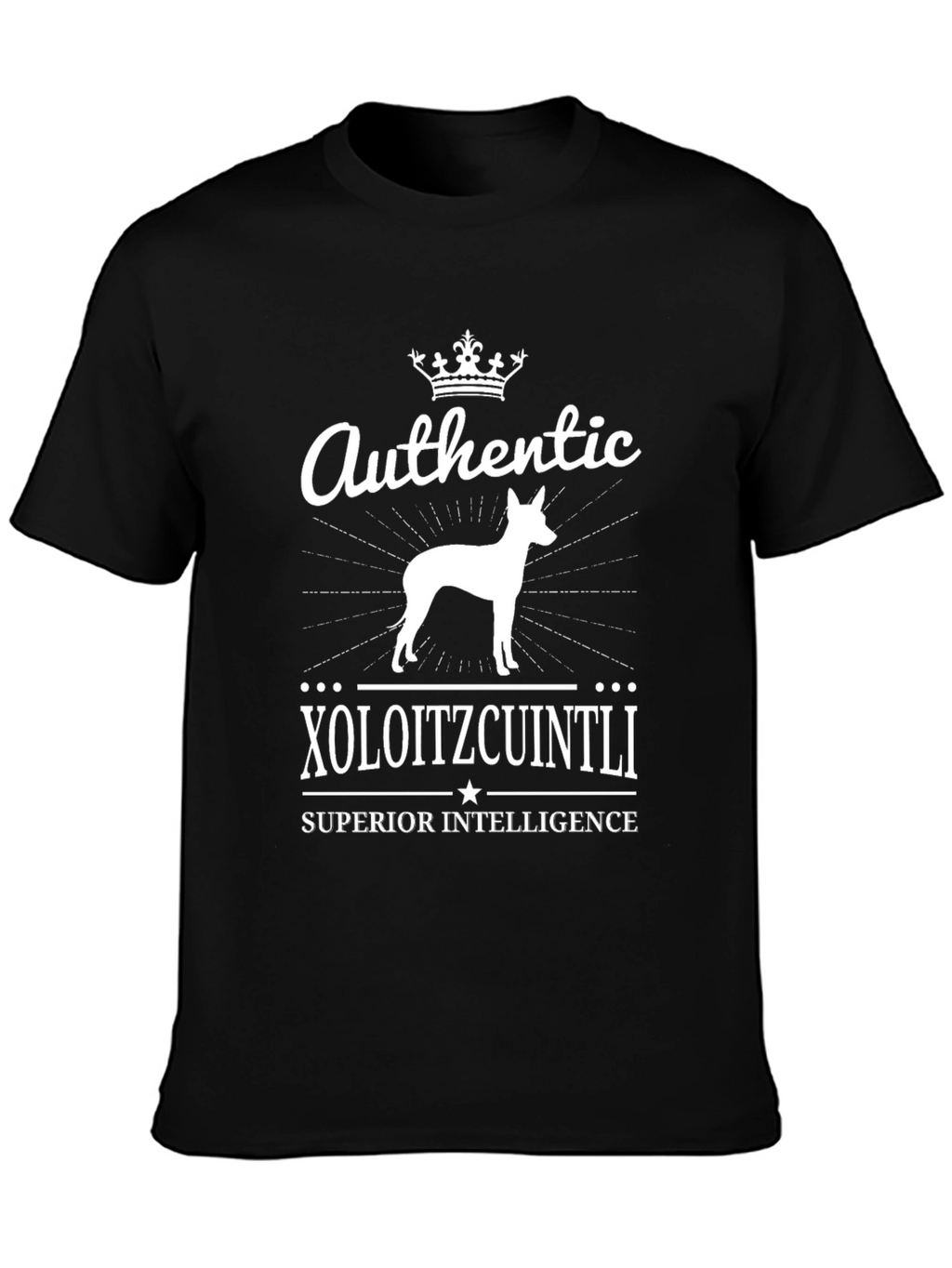Authentic Xoloitzcuintli Dog Lover T-Shirt