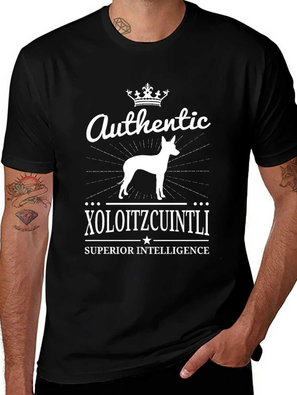 Authentic Xoloitzcuintli Dog Lover T-Shirt
