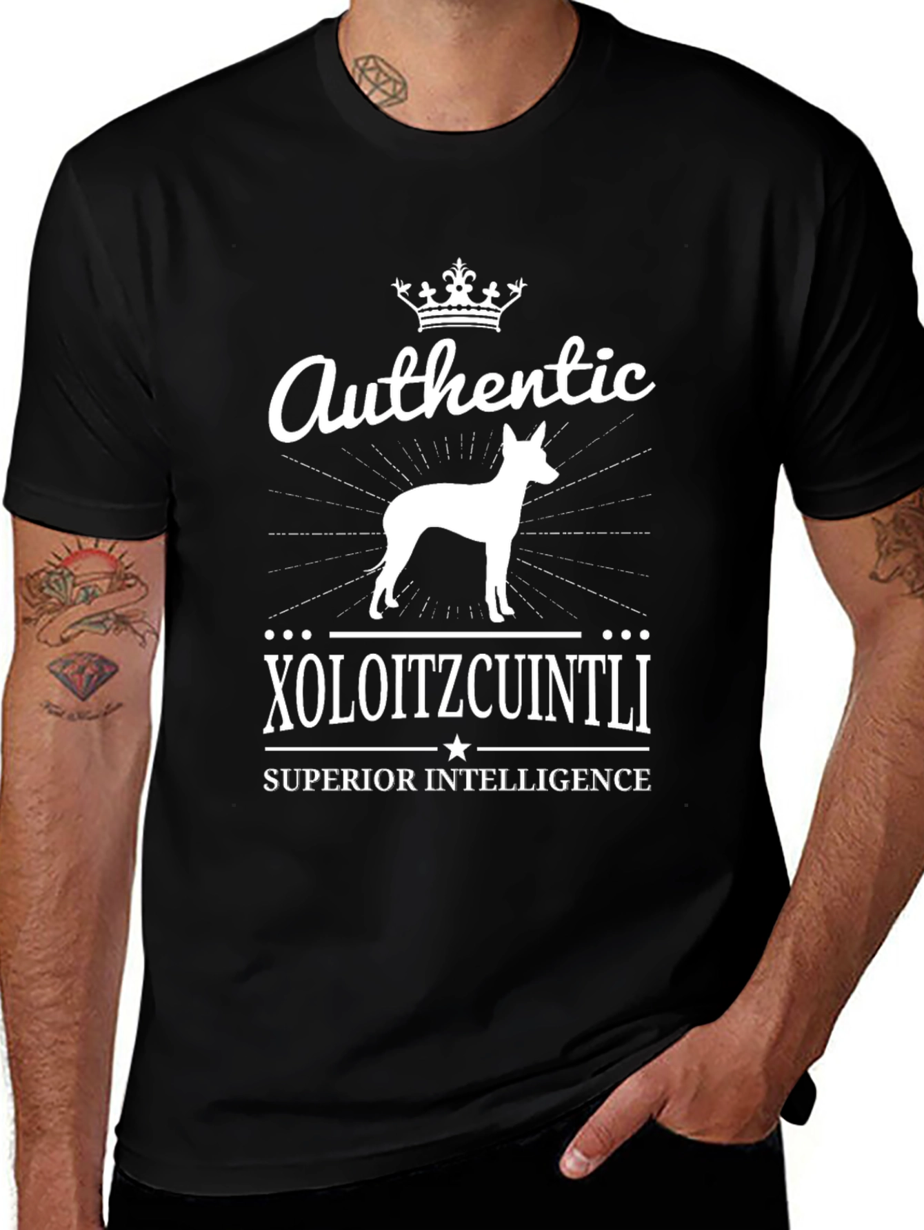 Authentic Xoloitzcuintli Dog Lover T-Shirt