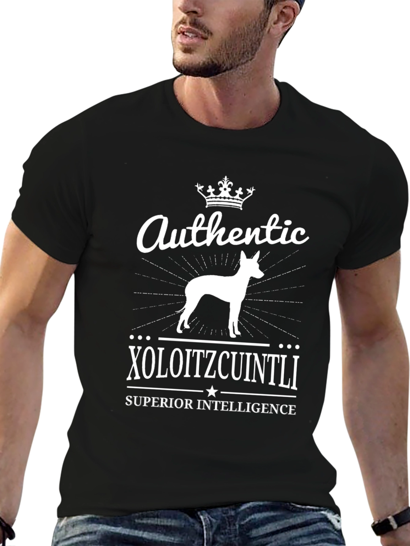 Authentic Xoloitzcuintli Dog Lover T-Shirt