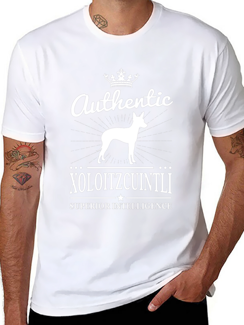 Authentic Xoloitzcuintli Dog Lover T-Shirt