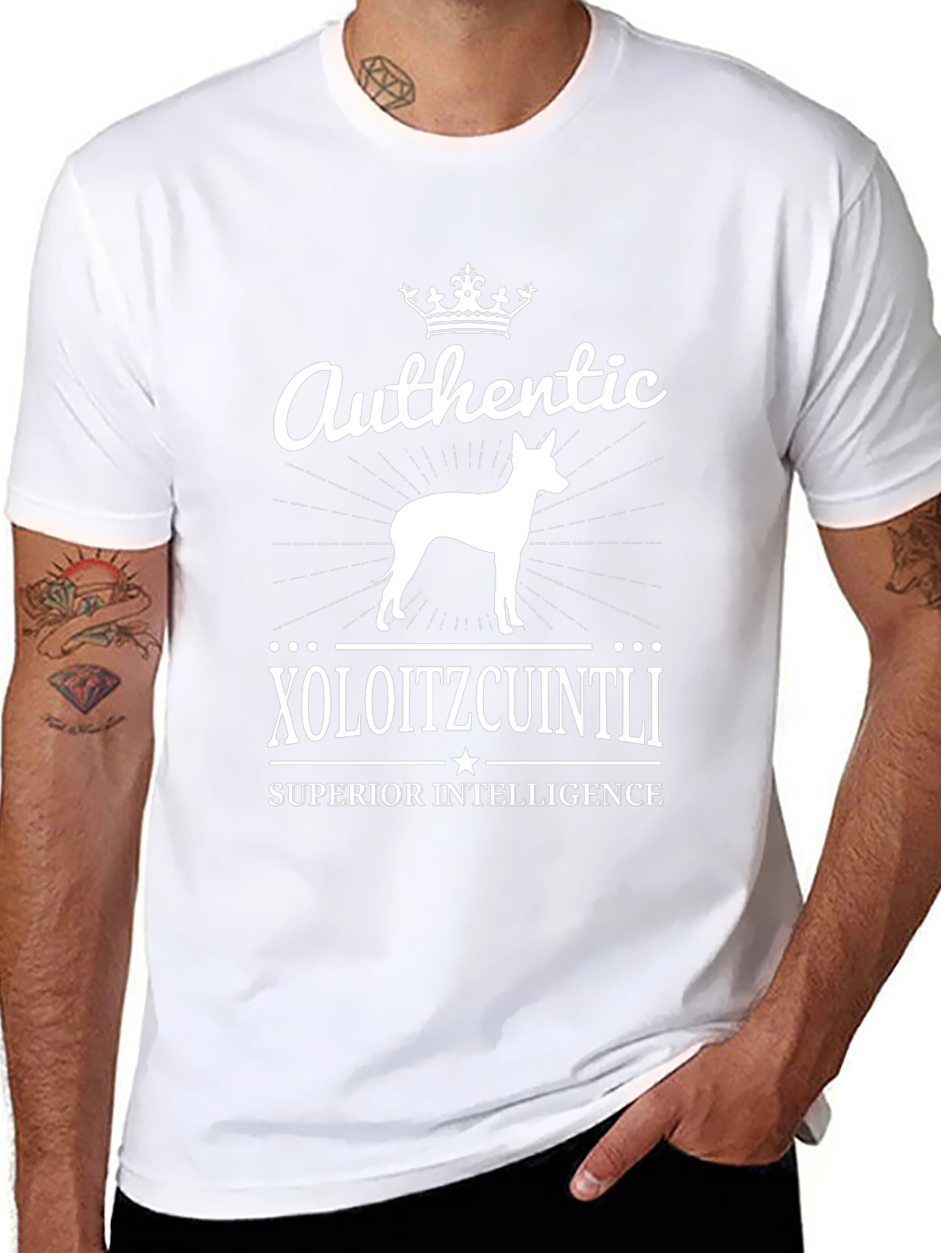 Authentic Xoloitzcuintli Dog Lover T-Shirt