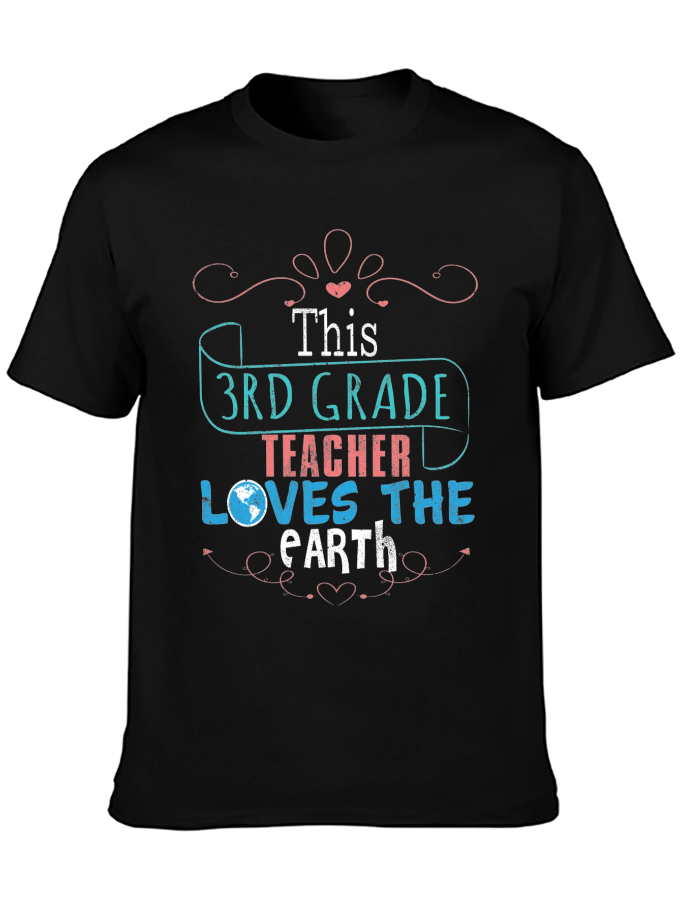 3rd Grade Teacher Earth Day T-Shirt