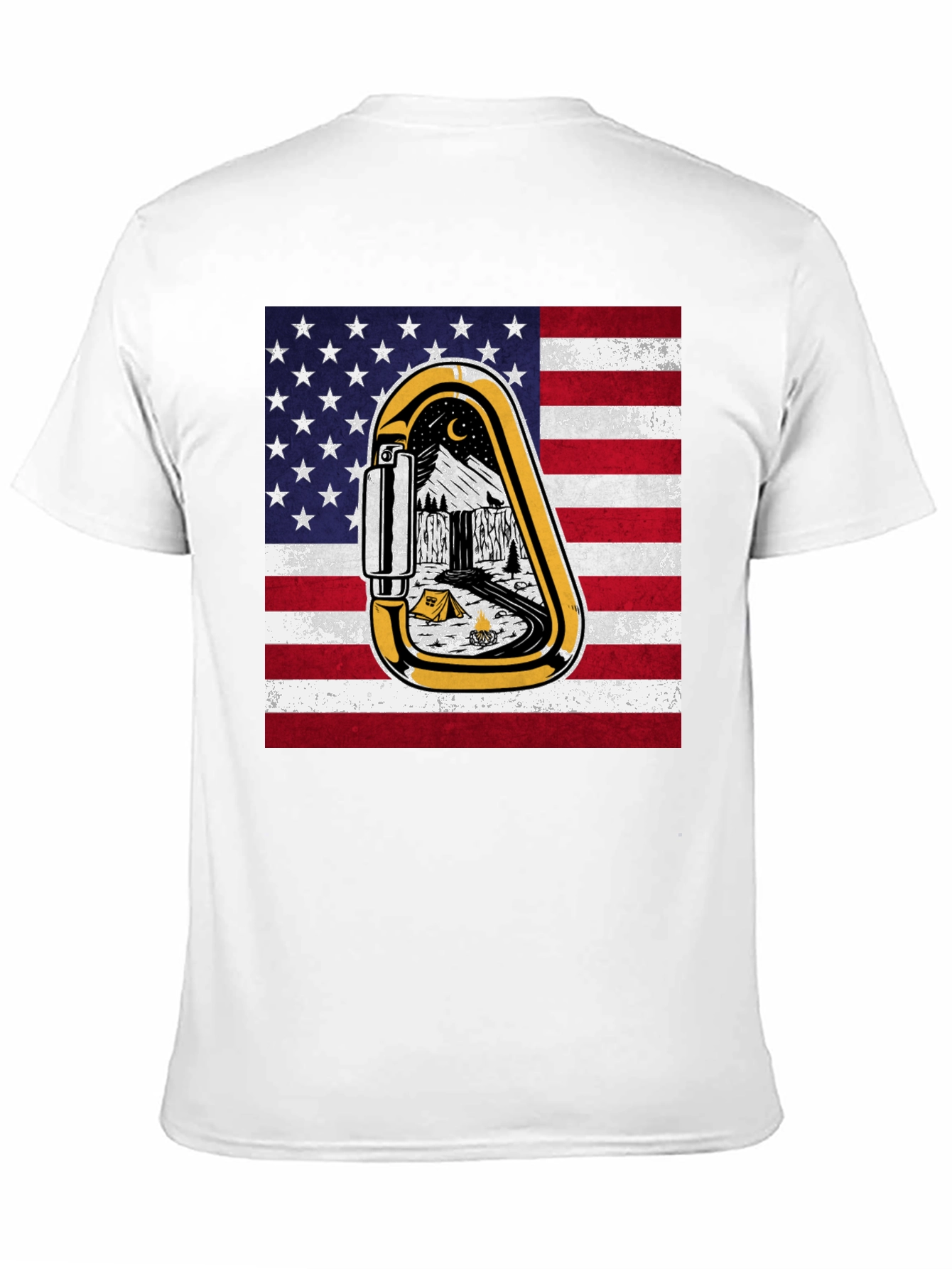 American Climbing Carabiner Tee