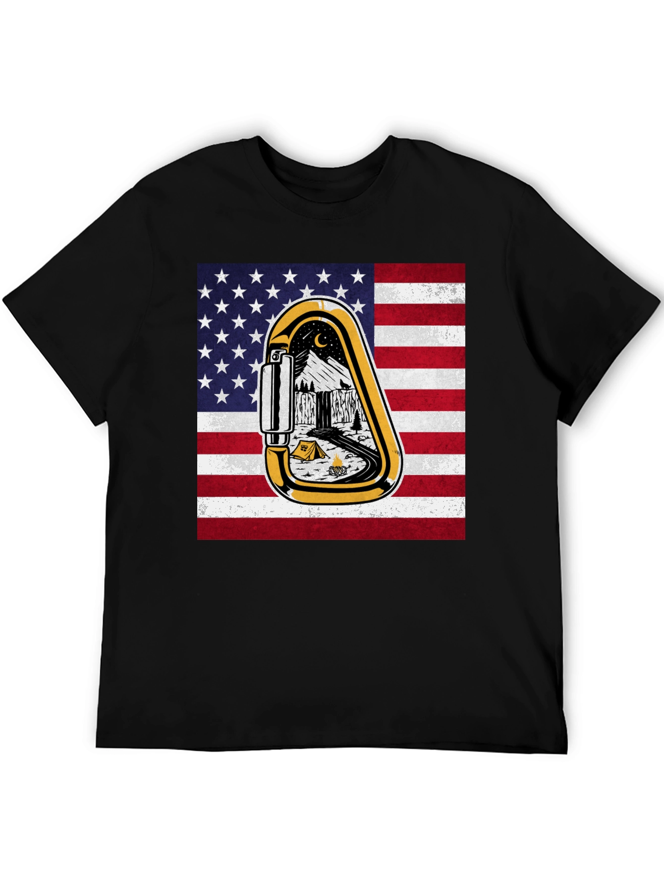 American Climbing Carabiner Tee