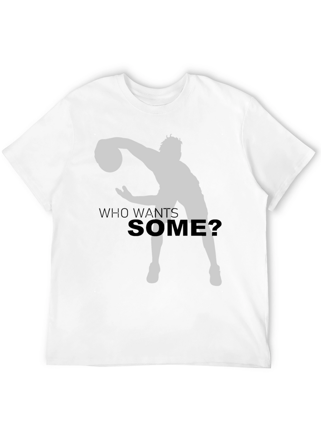 Basketball Silhouette Graphic T-Shirt