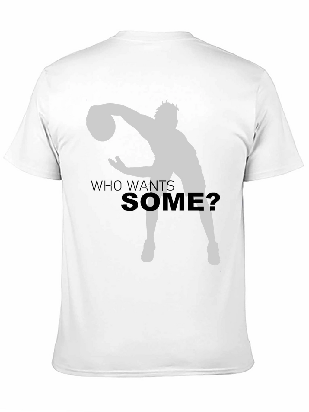 Basketball Silhouette Graphic T-Shirt