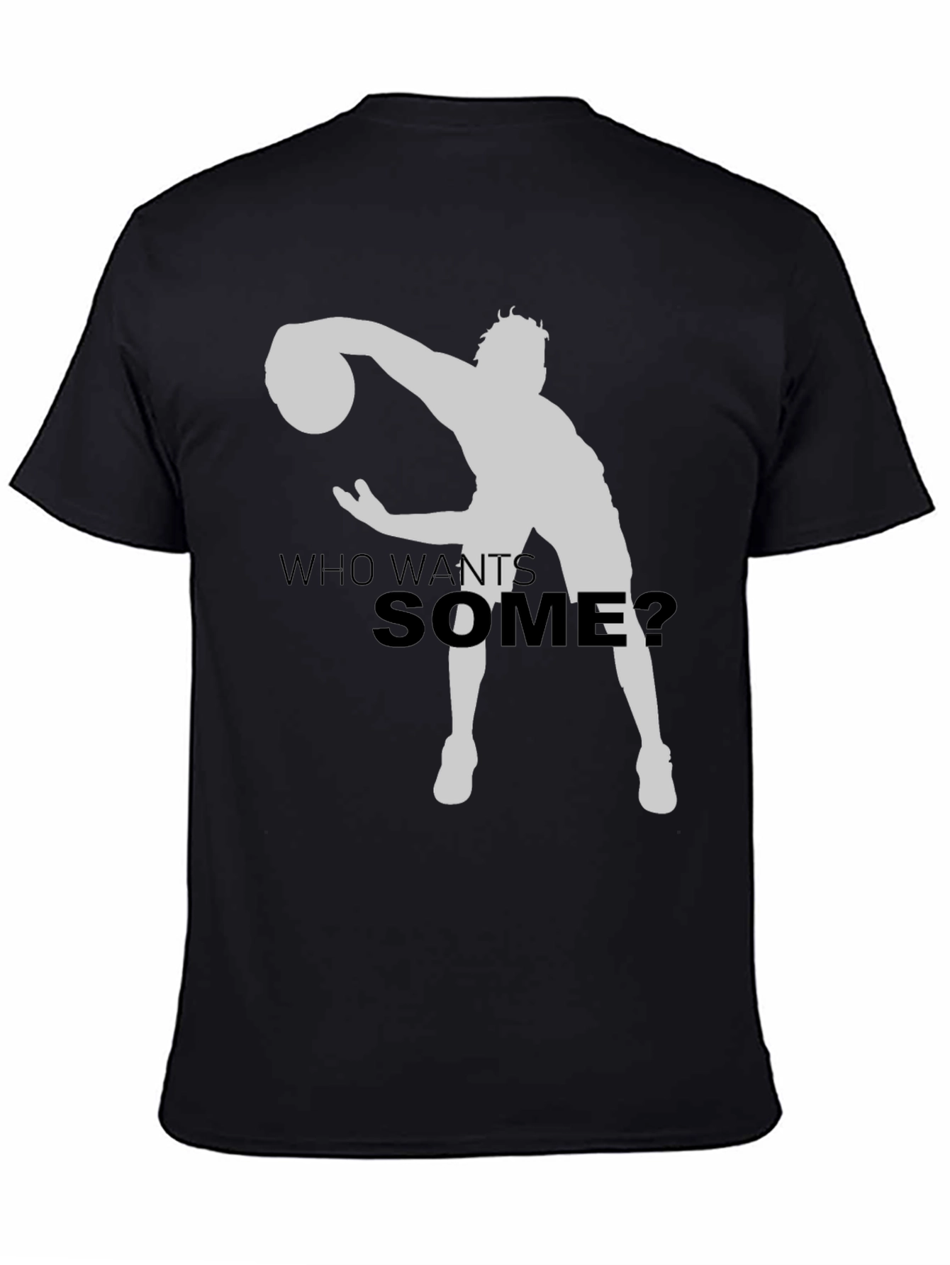Basketball Silhouette Graphic T-Shirt