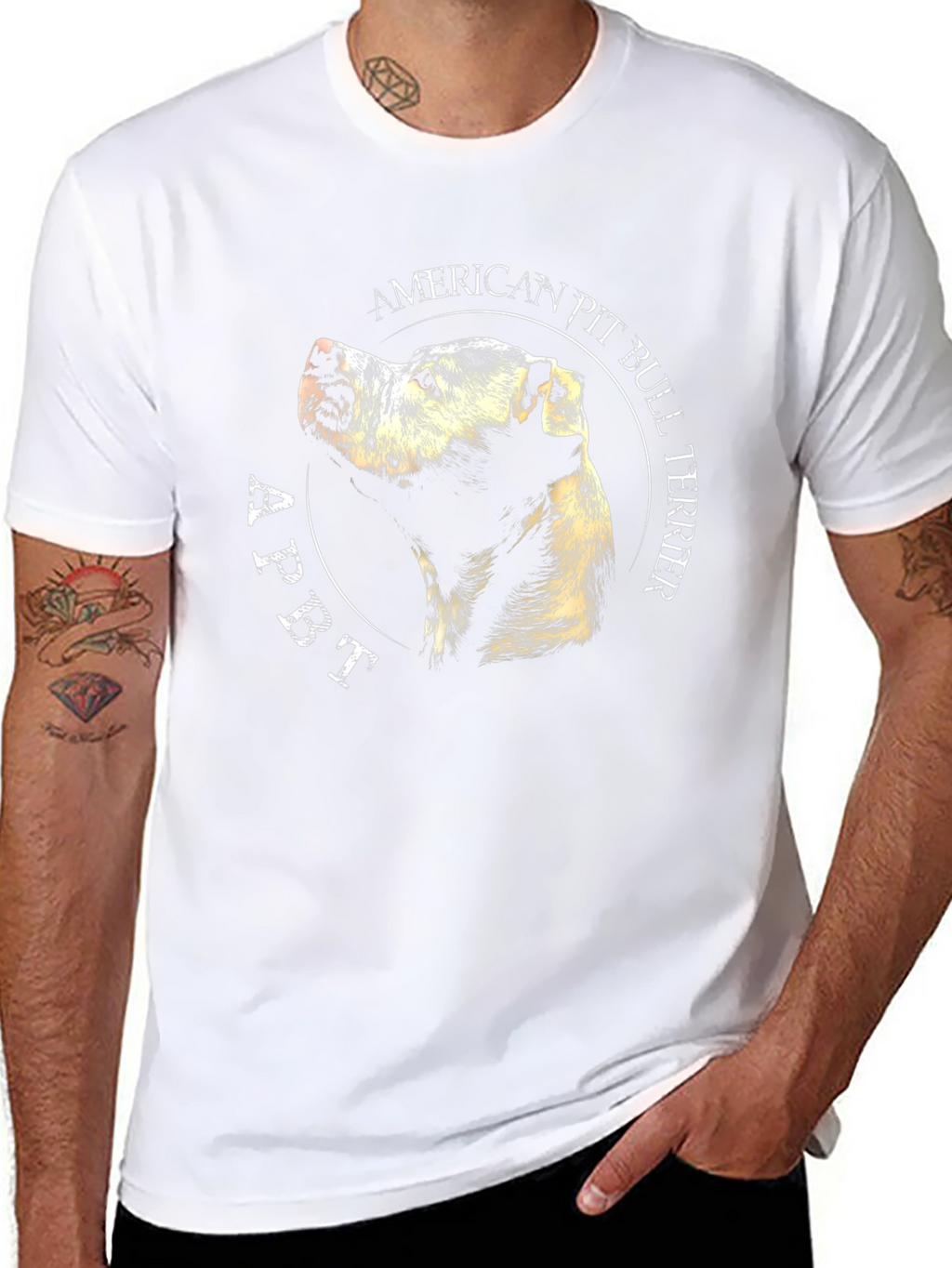 American Pit Bull Terrier APBT Graphic Tee