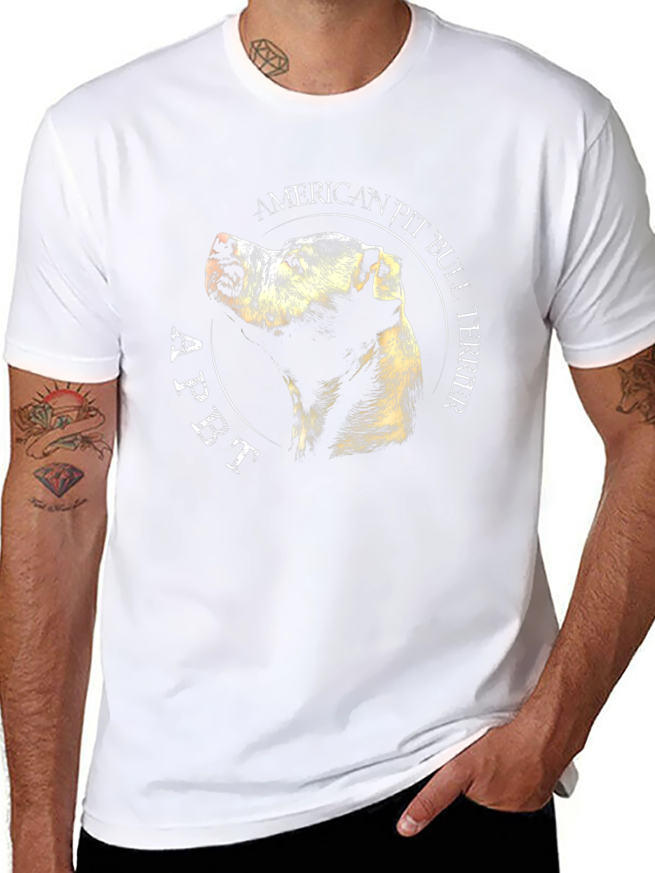 American Pit Bull Terrier APBT Graphic Tee