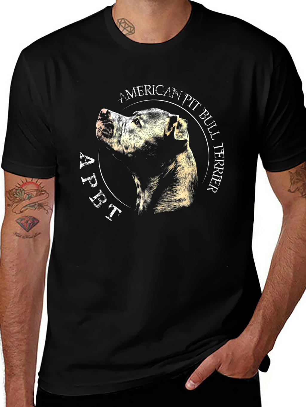 American Pit Bull Terrier APBT Graphic Tee