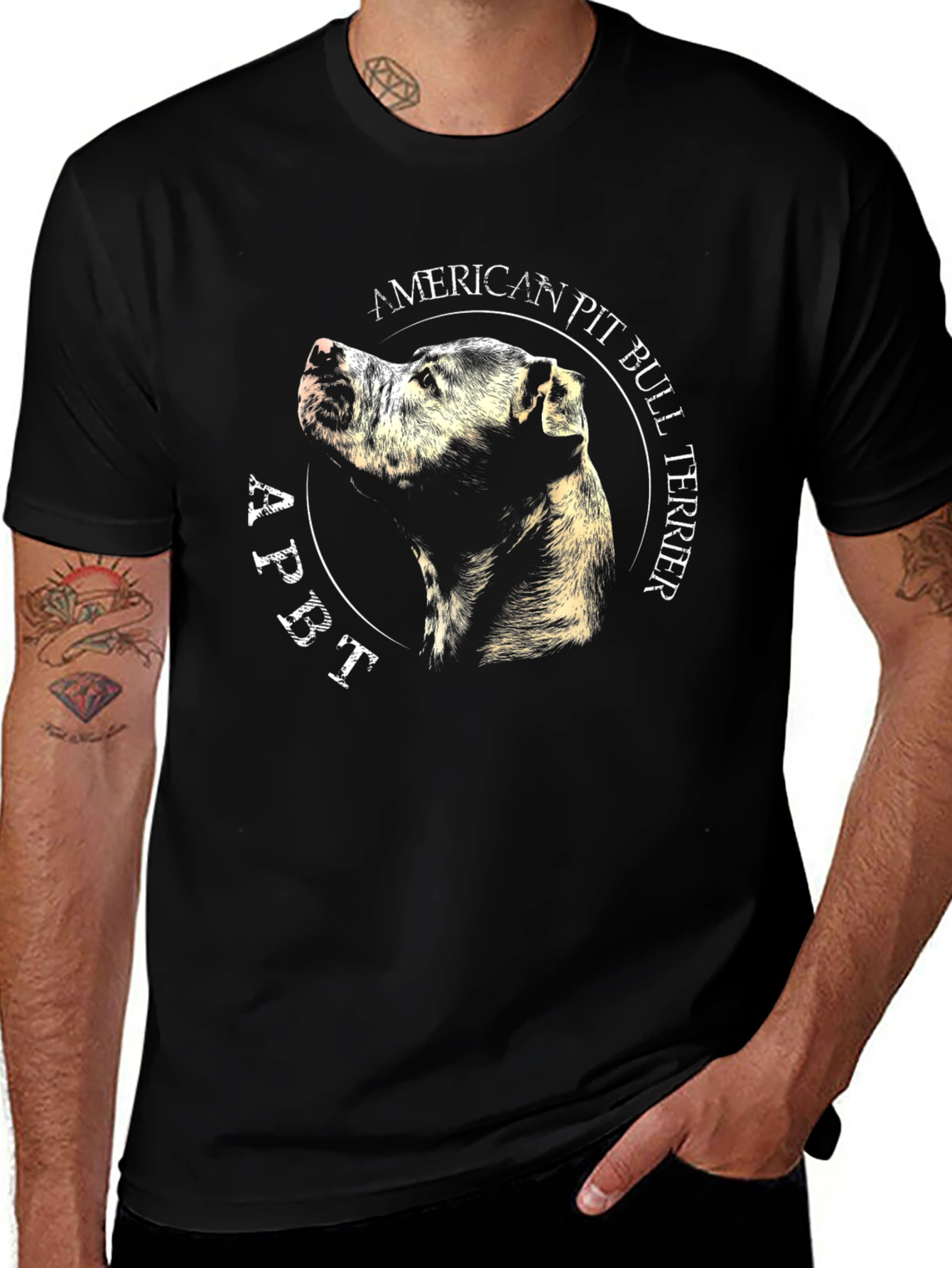 American Pit Bull Terrier APBT Graphic Tee