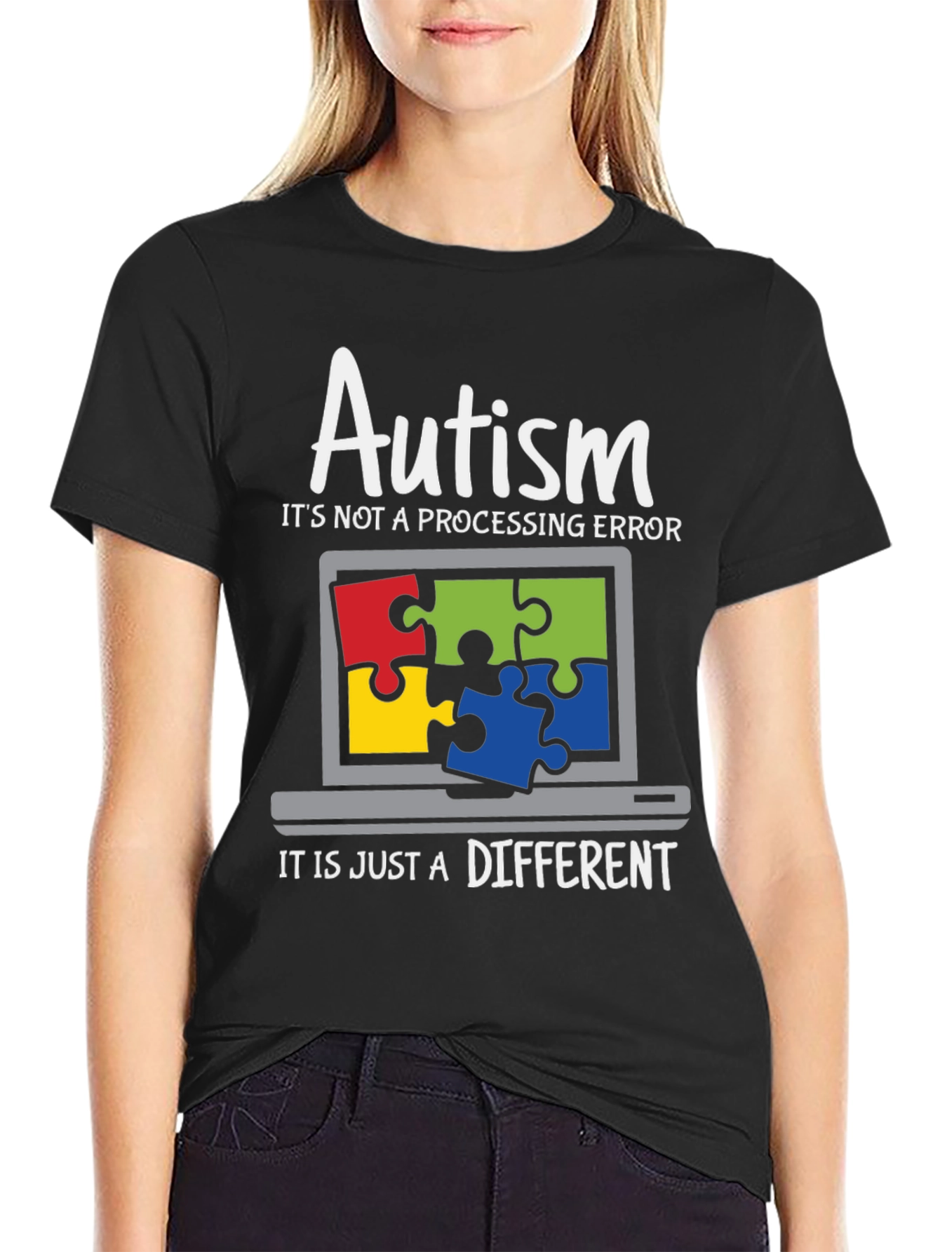 Autism Awareness Tee - Its a Different Kind of Awesome