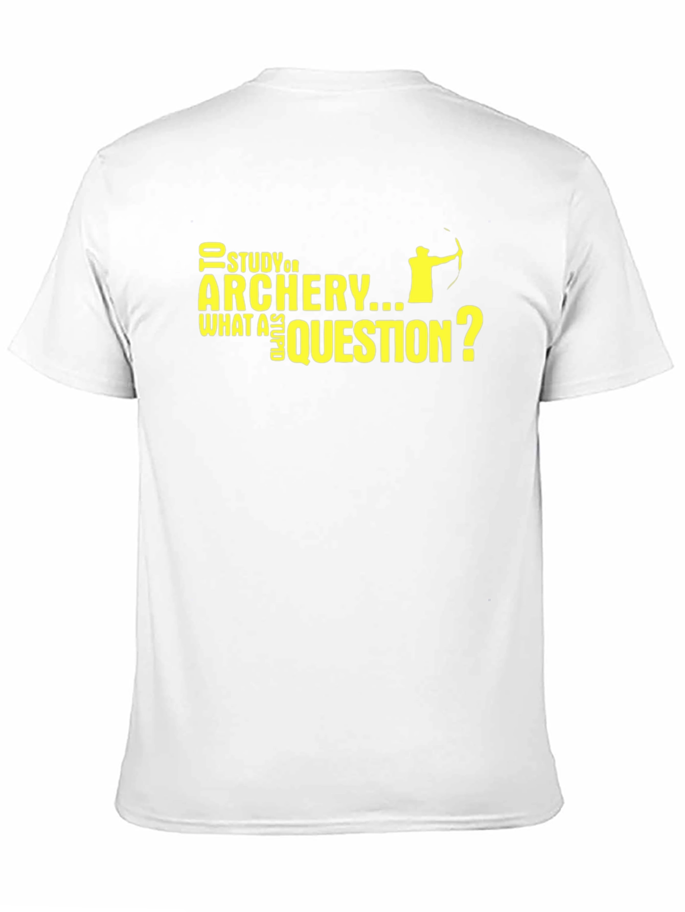 Archery T-Shirt: Study or Archery? Funny Archer Gift Tee