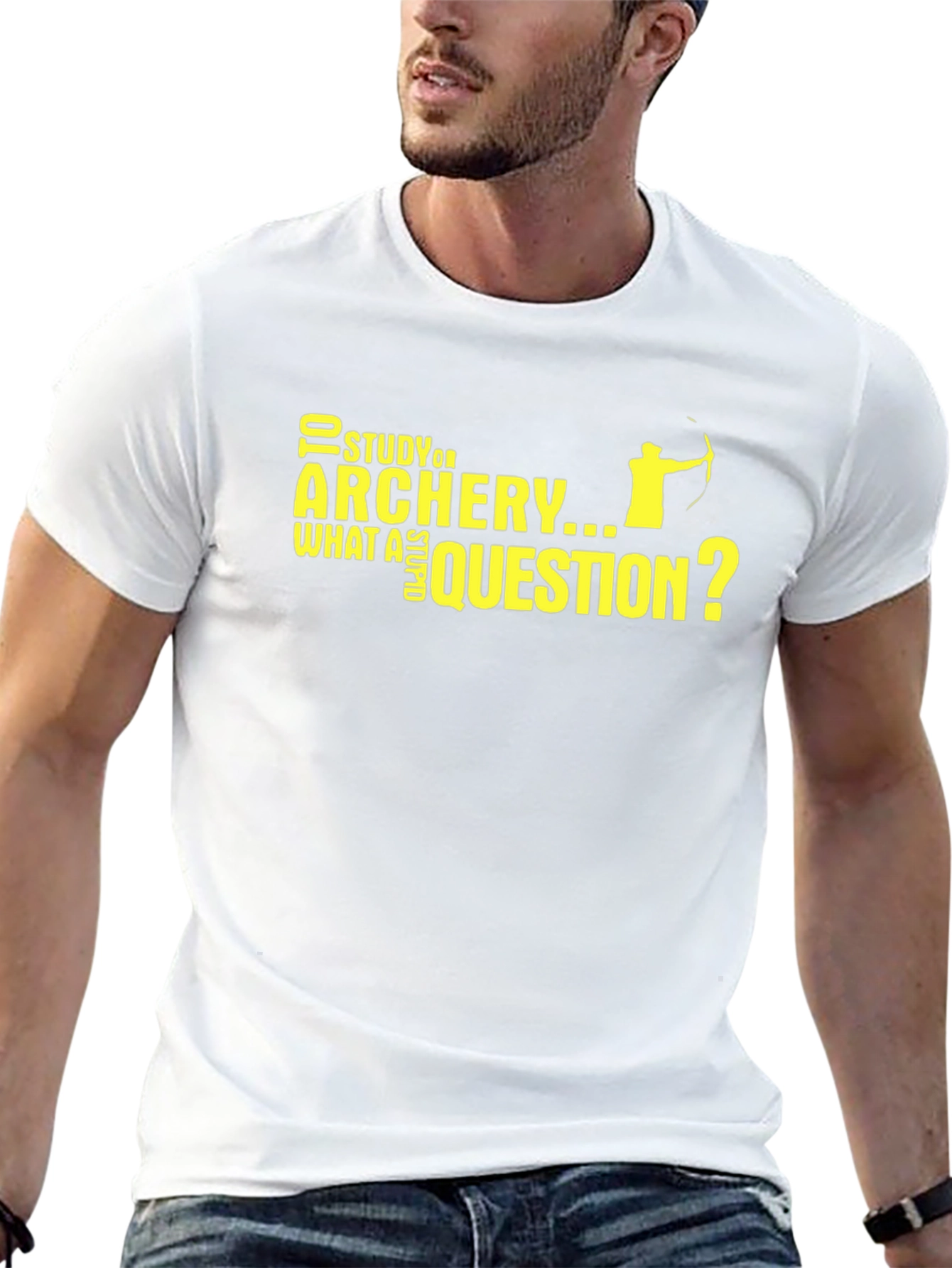 Archery T-Shirt: Study or Archery? Funny Archer Gift Tee