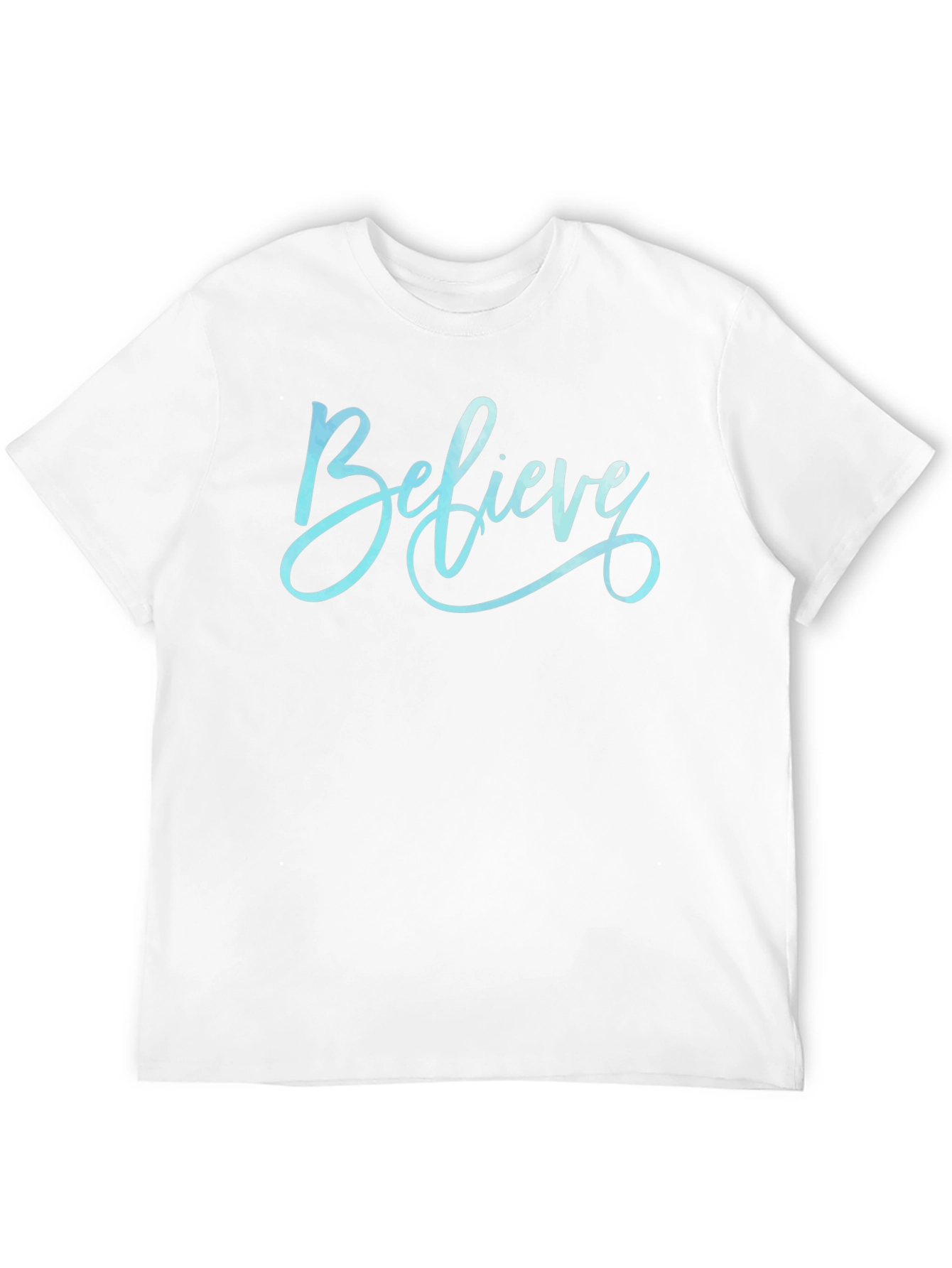 Believe Graphic Tee - Stylish Cotton Comfort