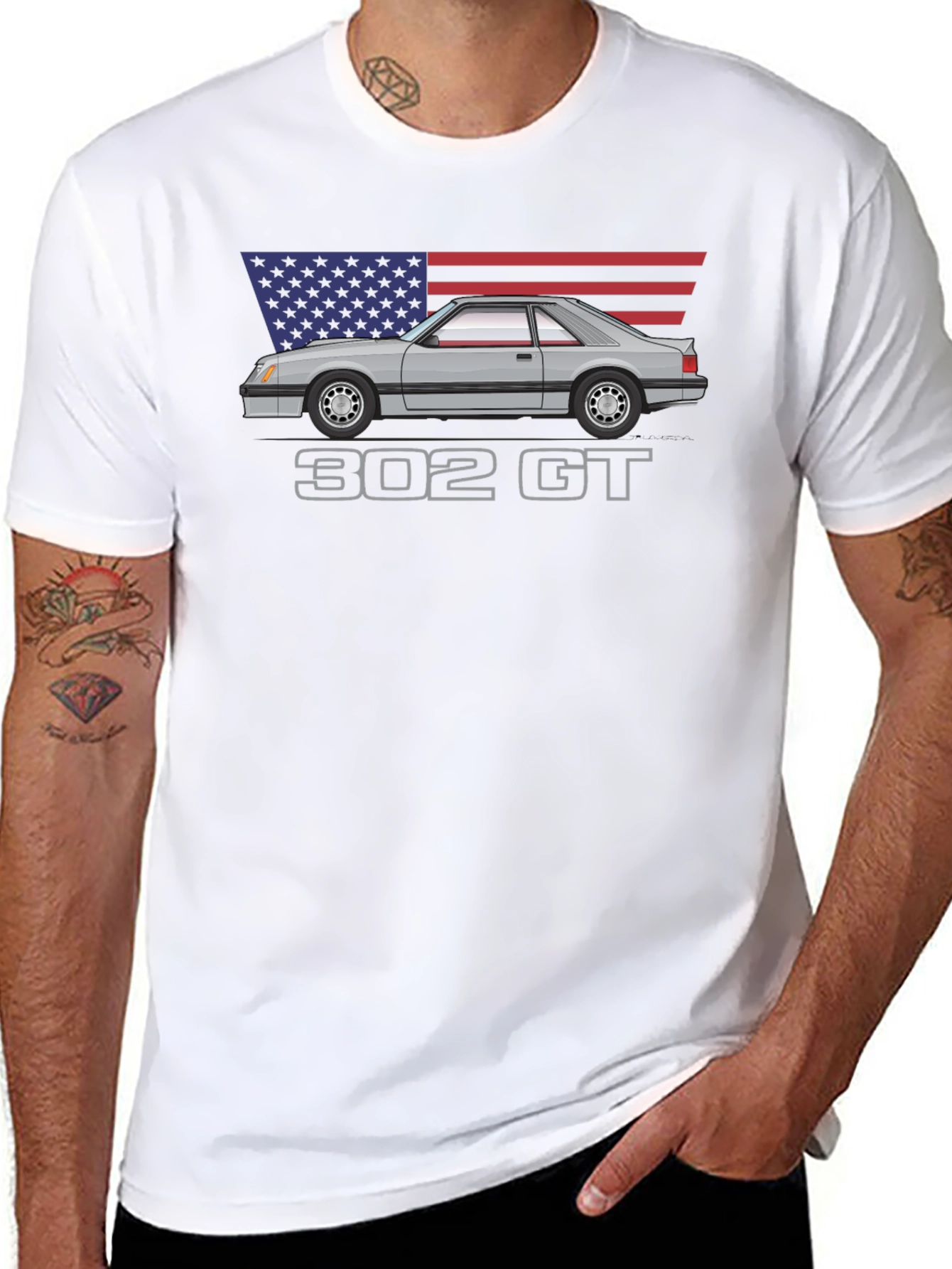 302 GT Classic Car T-Shirt