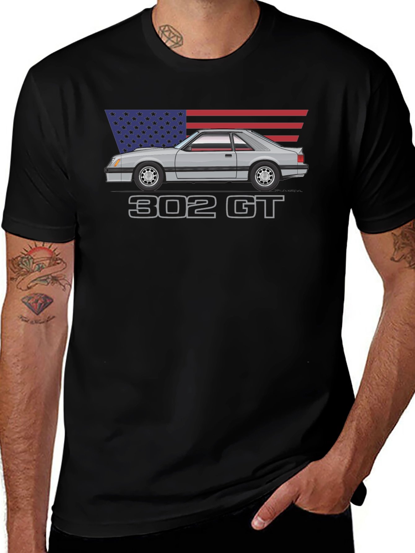 302 GT Classic Car T-Shirt