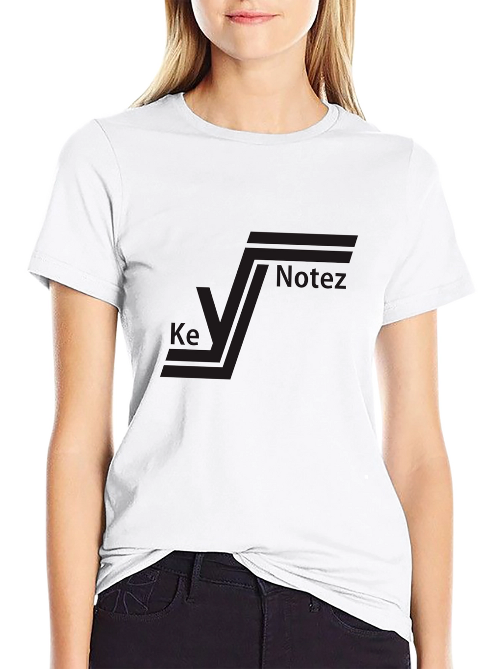 Black Graphic T-Shirt - Ke Notez