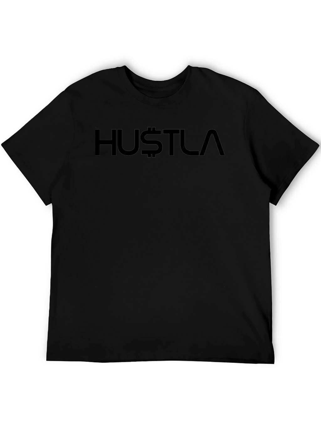 Black Hustla T-Shirt - Mens Fashion Tee