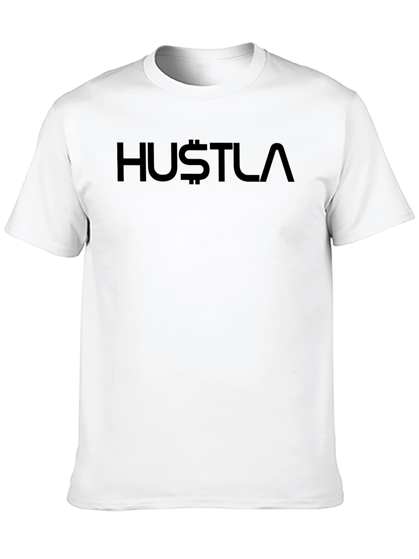 Black Hustla T-Shirt - Mens Fashion Tee