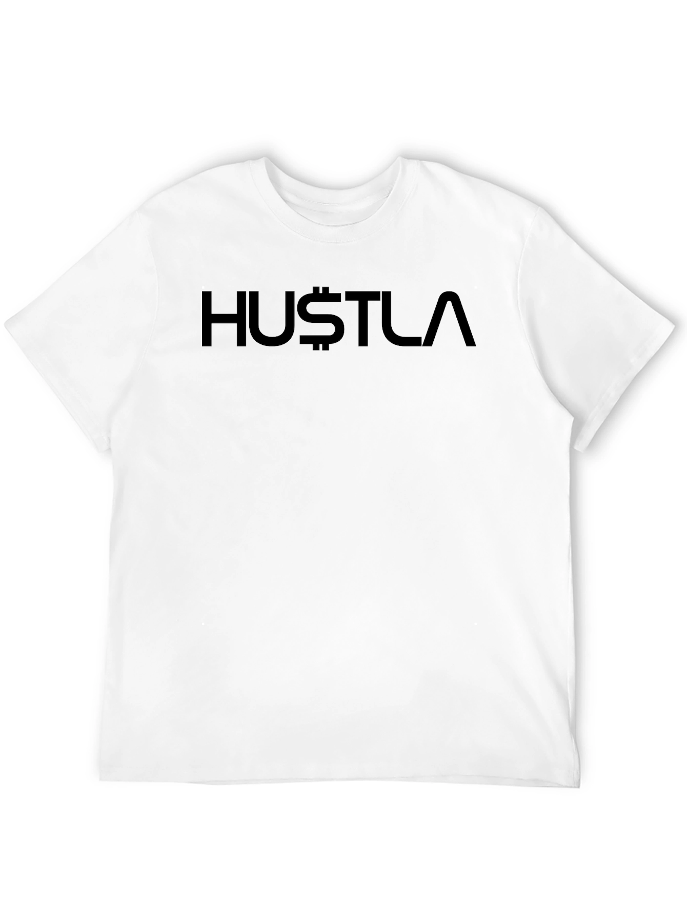 Black Hustla T-Shirt - Mens Fashion Tee