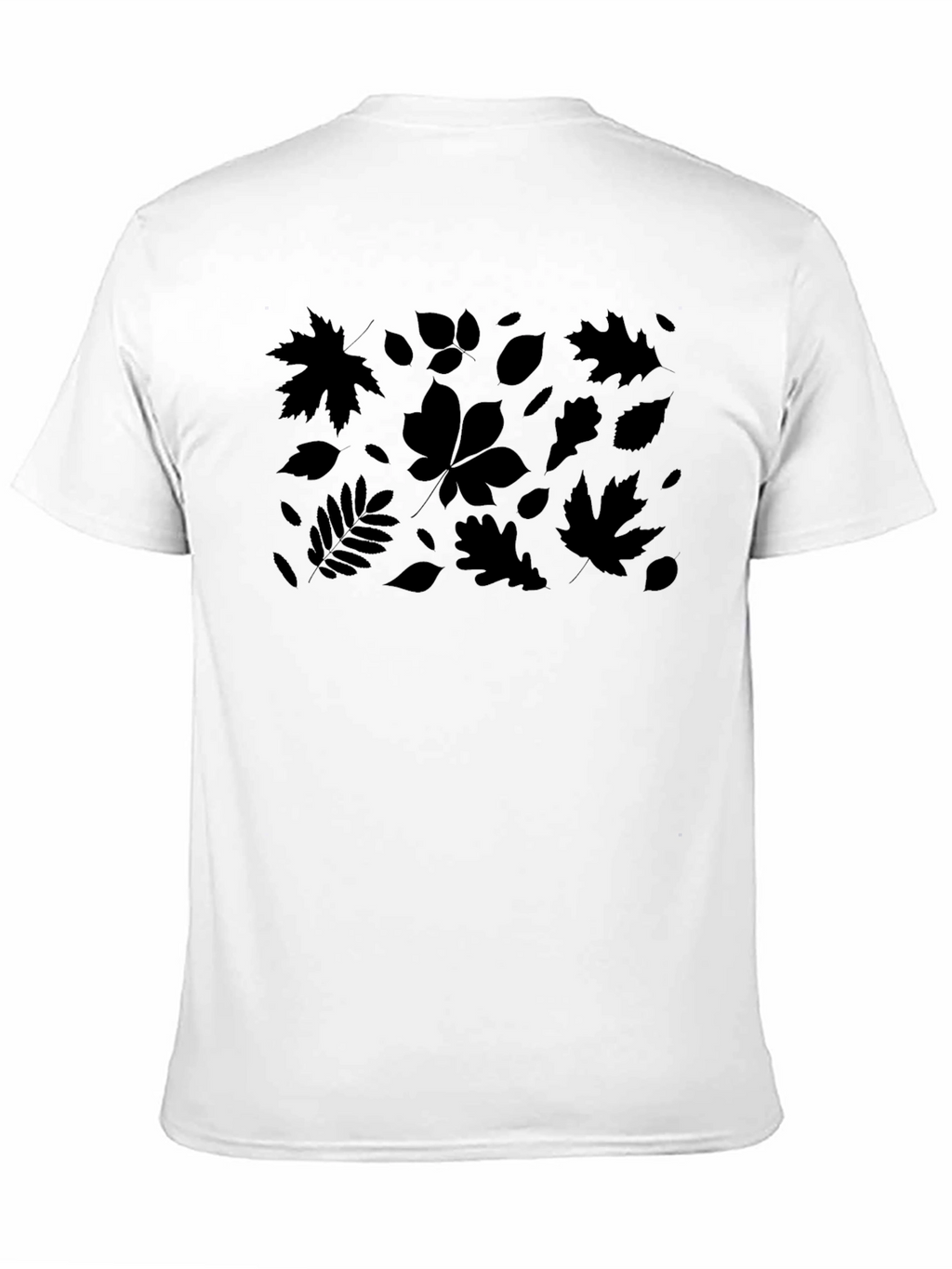 Autumn Leaves Graphic Tee - Black