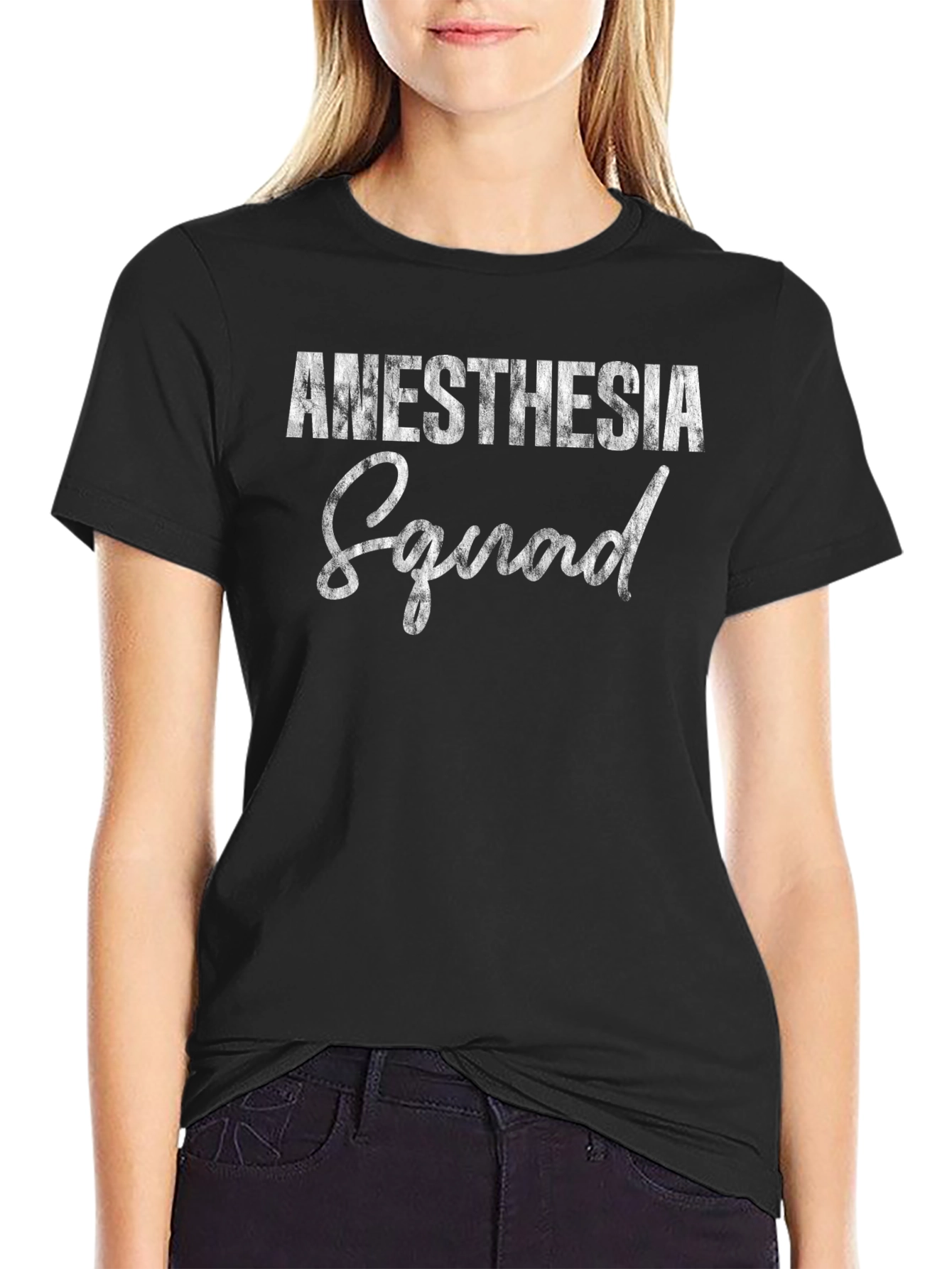 Anesthesia Squad Graphic T-Shirt
