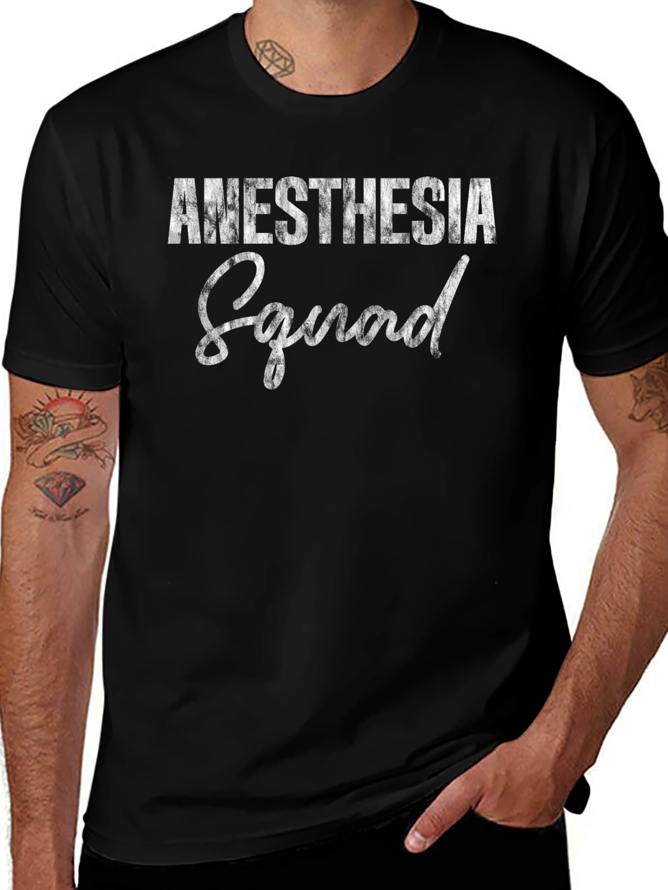 Anesthesia Squad Graphic T-Shirt