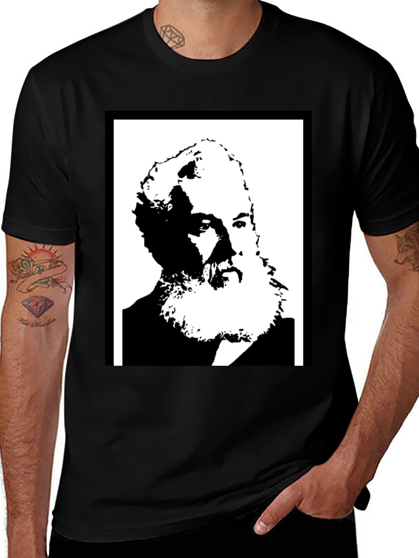 Alexander Graham Bell T-Shirt - Black