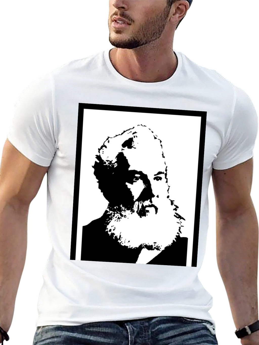 Alexander Graham Bell T-Shirt - Black