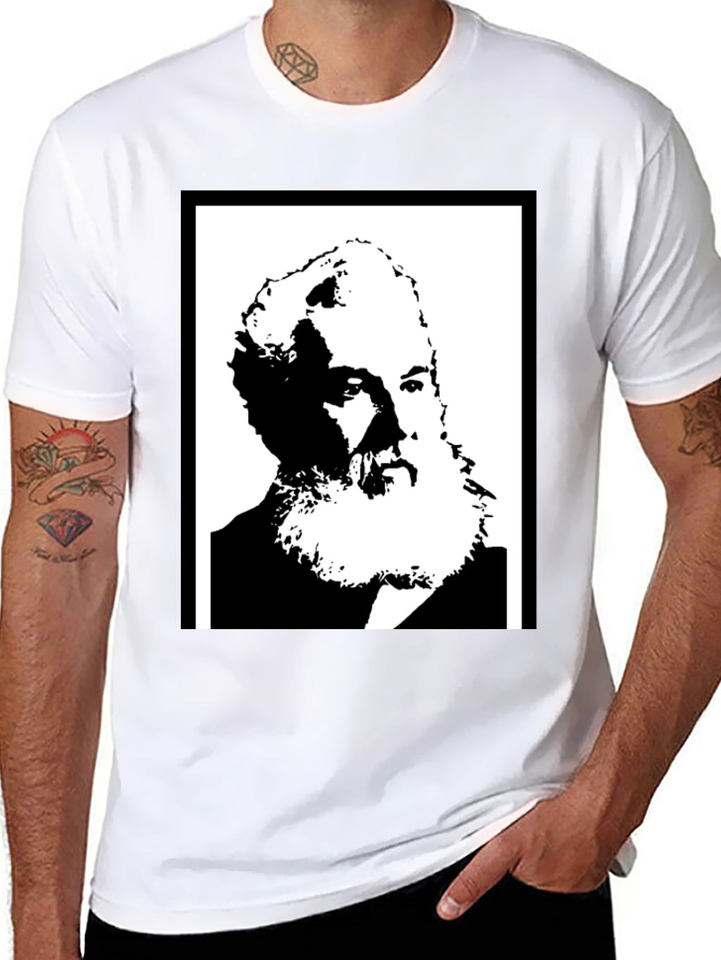 Alexander Graham Bell T-Shirt - Black