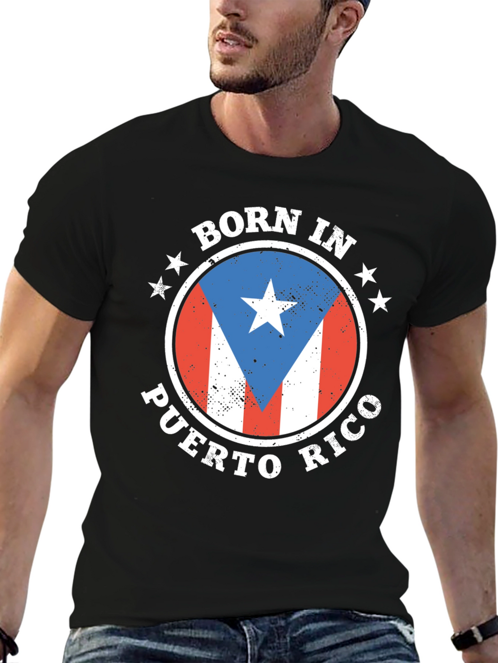 Born in Puerto Rico Pride T-Shirt