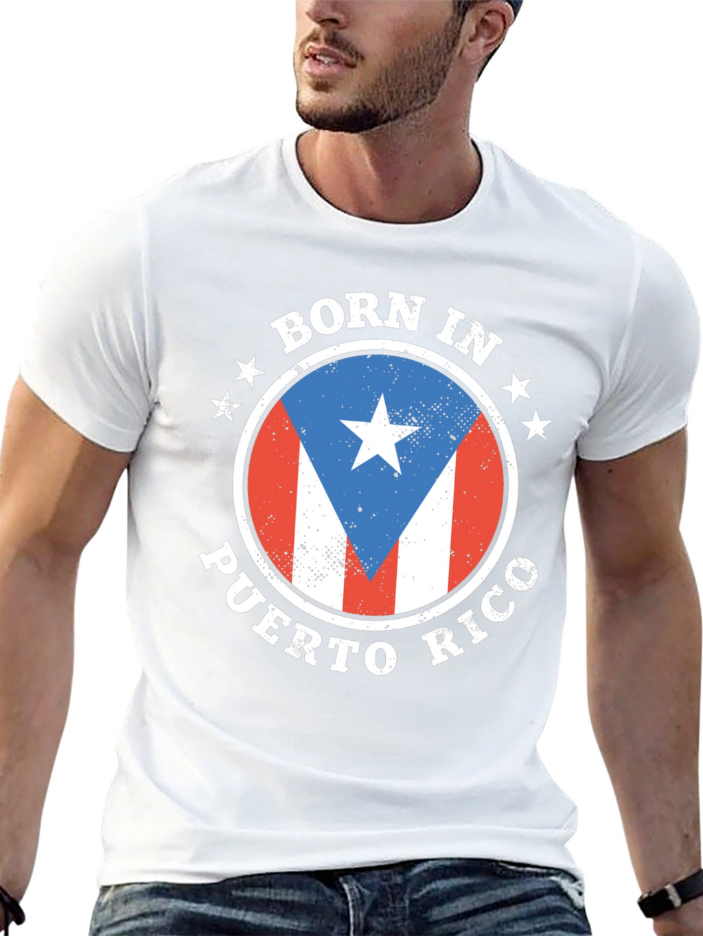Born in Puerto Rico Pride T-Shirt