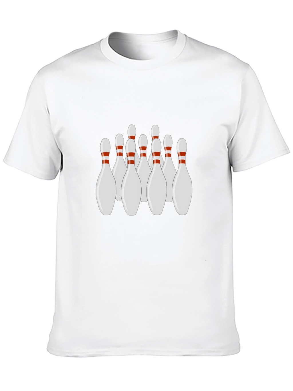 Bowling Pins Graphic T-Shirt - Strike Style!