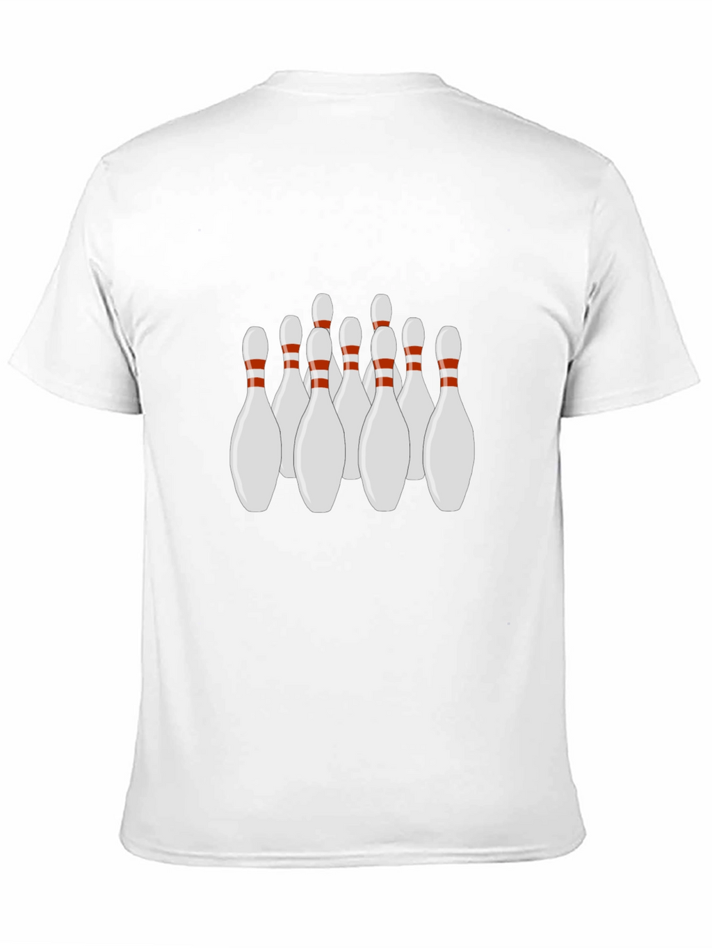 Bowling Pins Graphic T-Shirt - Strike Style!