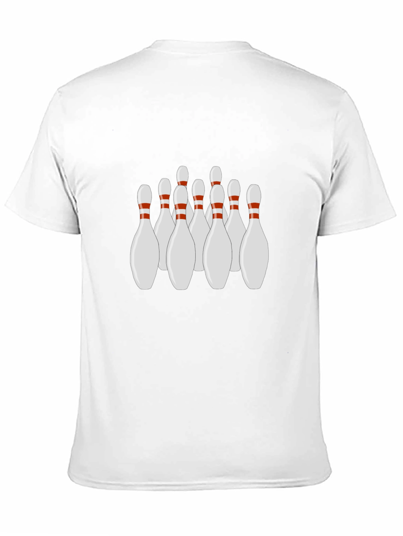 Bowling Pins Graphic T-Shirt - Strike Style!