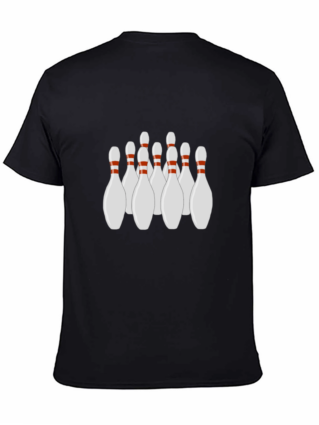Bowling Pins Graphic T-Shirt - Strike Style!