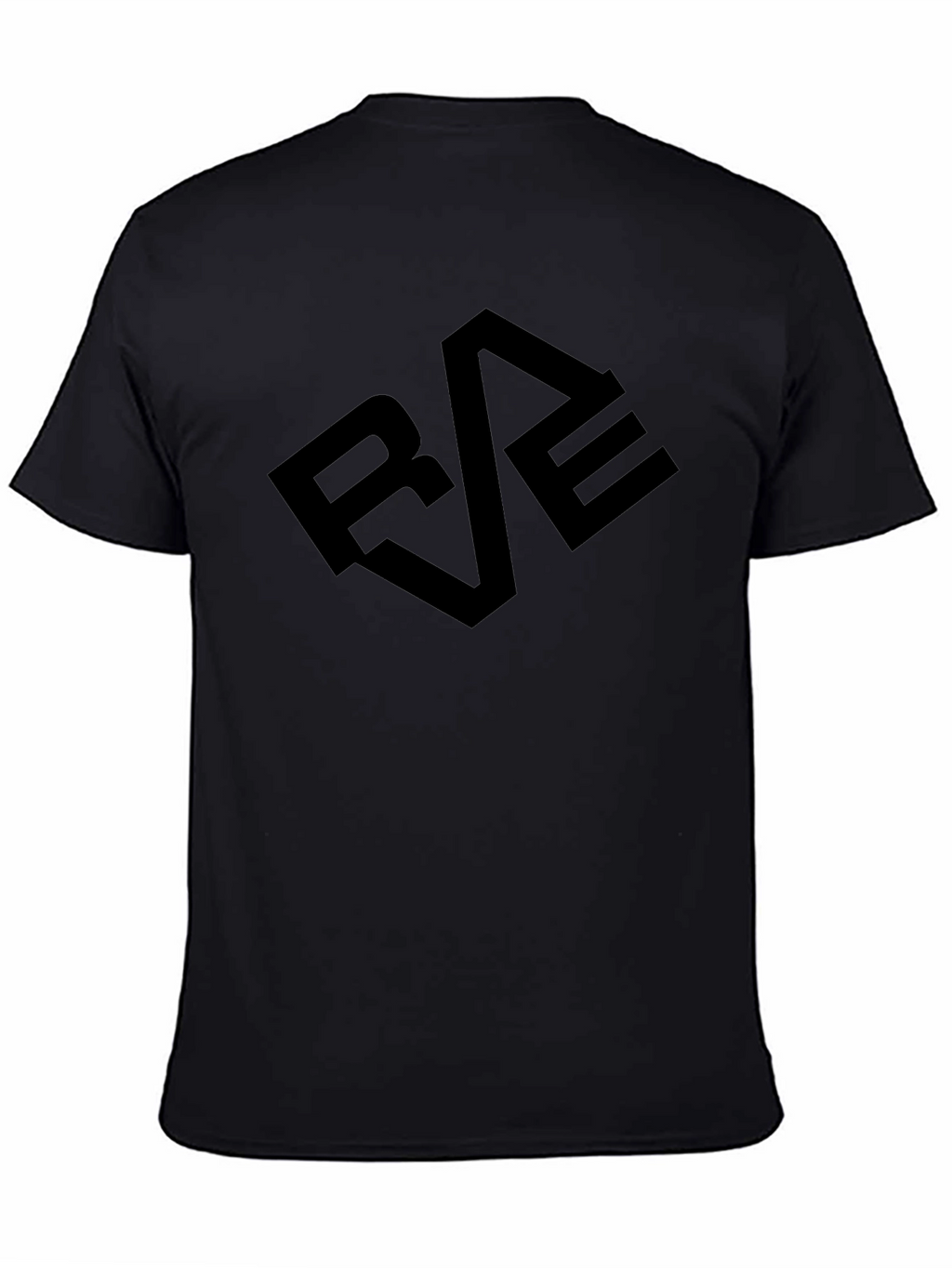 Bold Black Graphic Tee - REVE Design