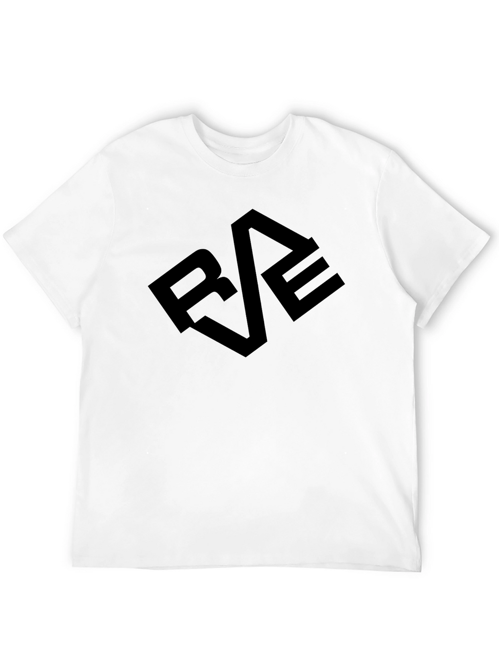 Bold Black Graphic Tee - REVE Design
