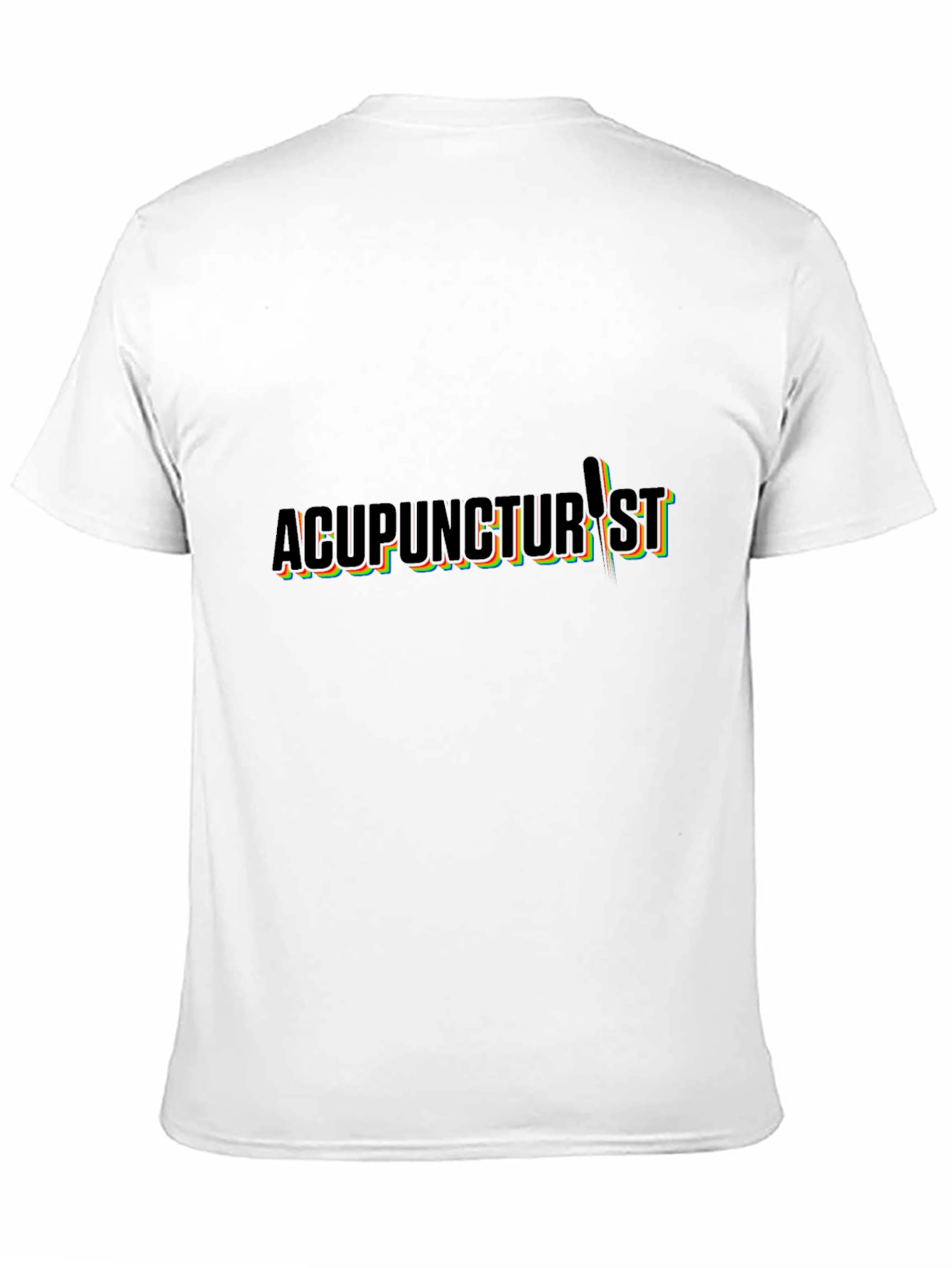 Acupuncturist T-Shirt - Black Crew Neck